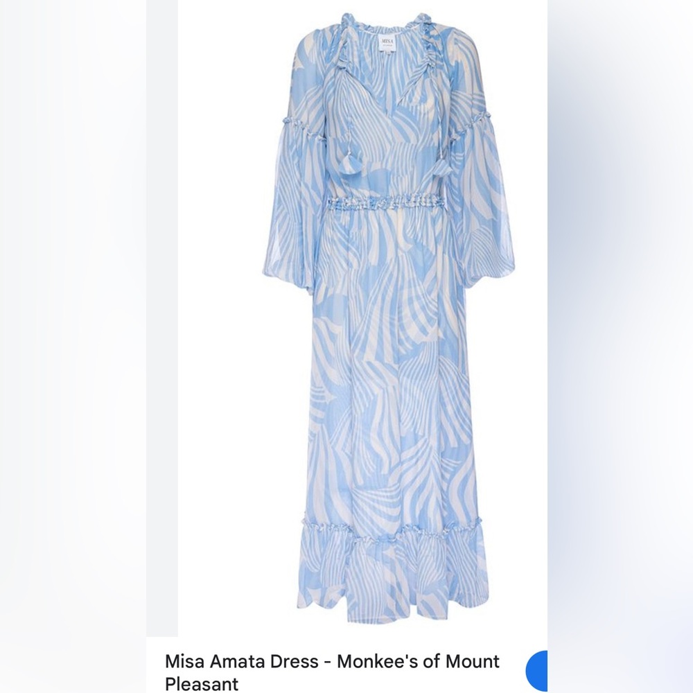 NEW MISA Los Angeles “Amata” Maxi Dress- SUPER CUTE!